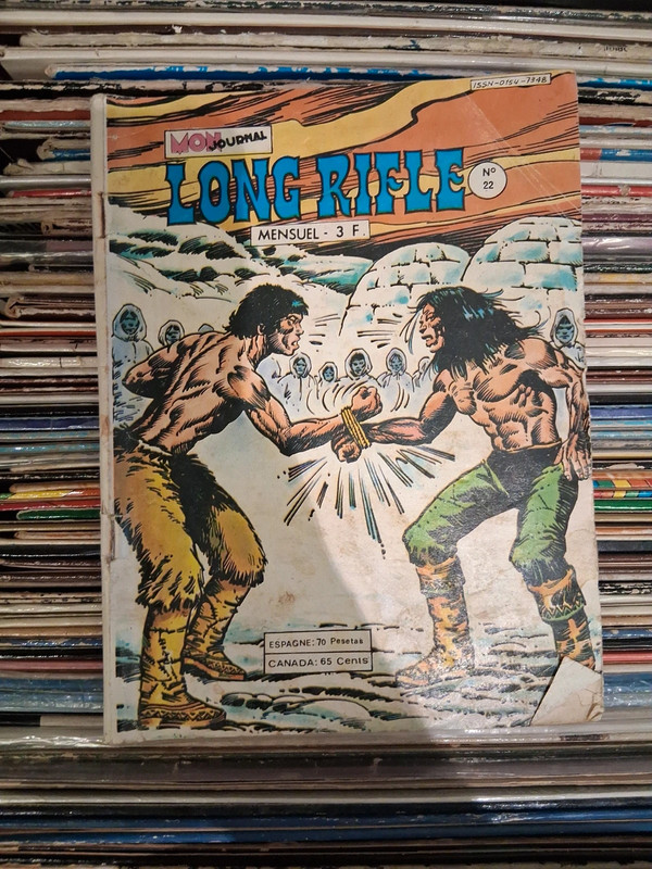 BD long rifle "l'enfer des glace" n°22(huggy68100)