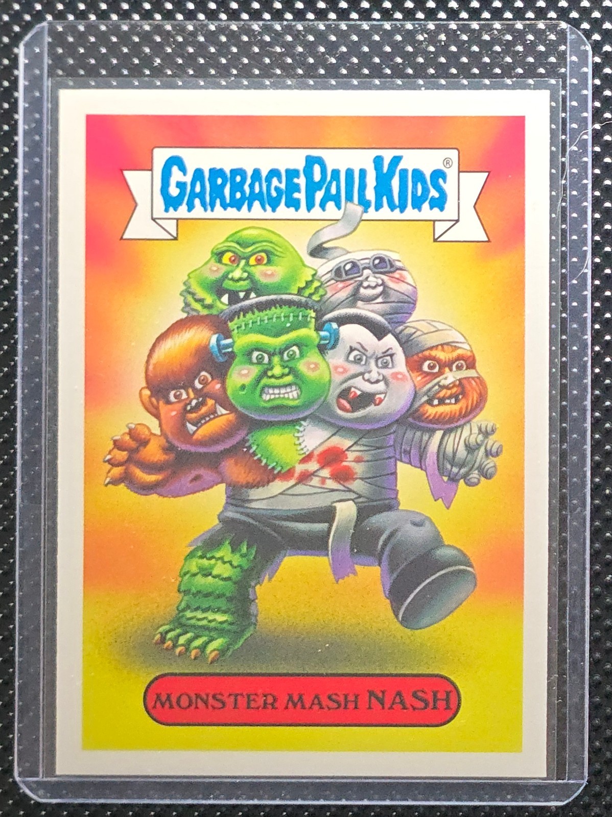 2018 Garbage Pail Kids Classic Film Monster Monster Mash Nash 12a