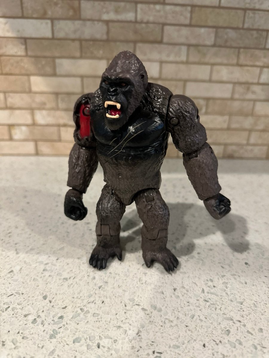 Modellino KING KONG Battle Damage Godzilla Vs Kong 6 pollici LEGGI DESCRIZIONE