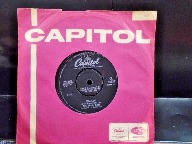 THE BEACH BOYS " DARLIN`  " Or.UK CAPITOL EX COND.IN Or.SL.