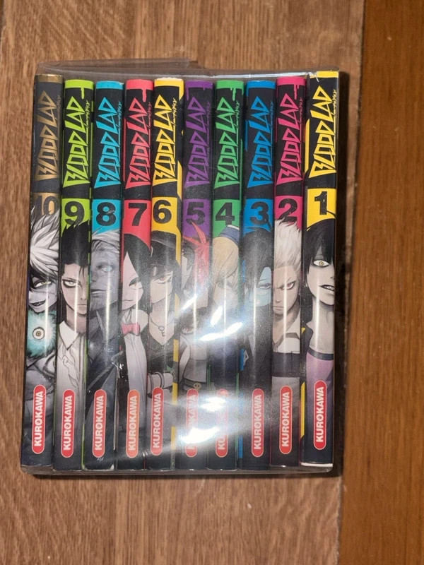📚 Blood Lad – Tomes 1 à 10 – Série manga – Bon état