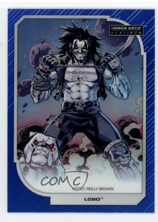 2026 Upper Deck Platinum: DC Blue Rainbow Lobo #82 1v5h