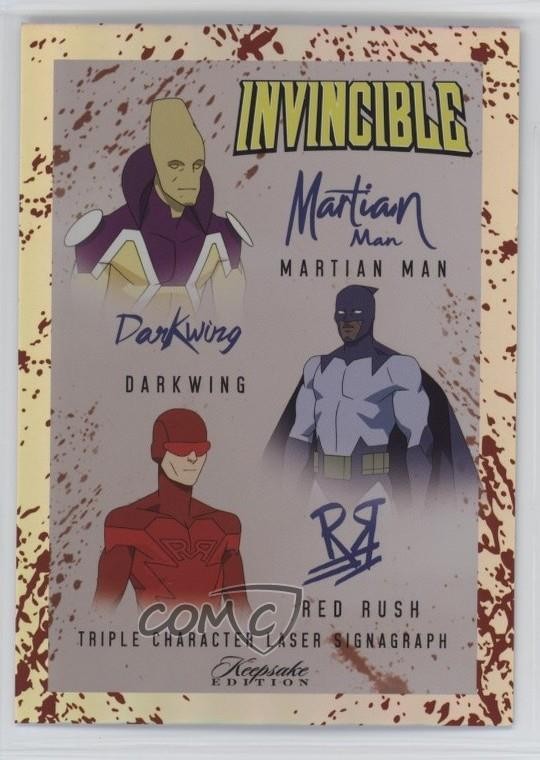 2025 Super Products Invincible Season 1 Keepsake Edition /100 Martian Man 4z8