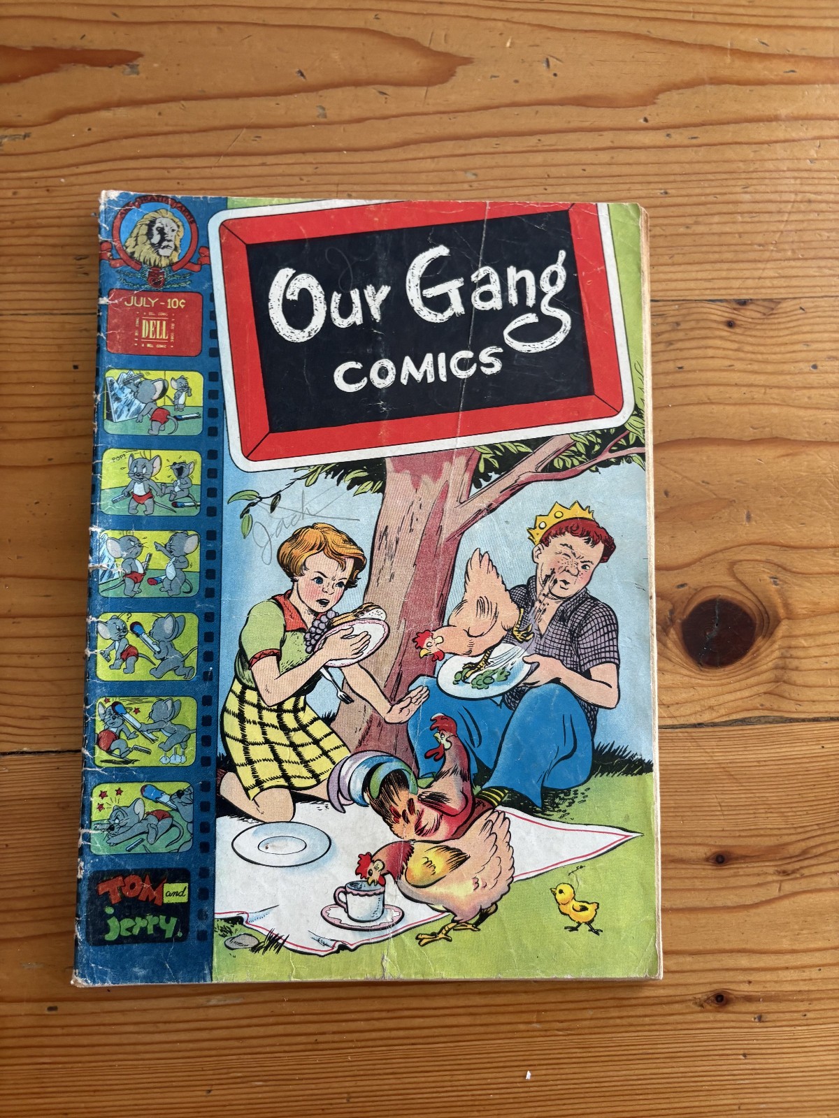 Our Gang Comics #36, Dell luglio 1947, Walt Kelly, Carl Barks, Tom & Jerry