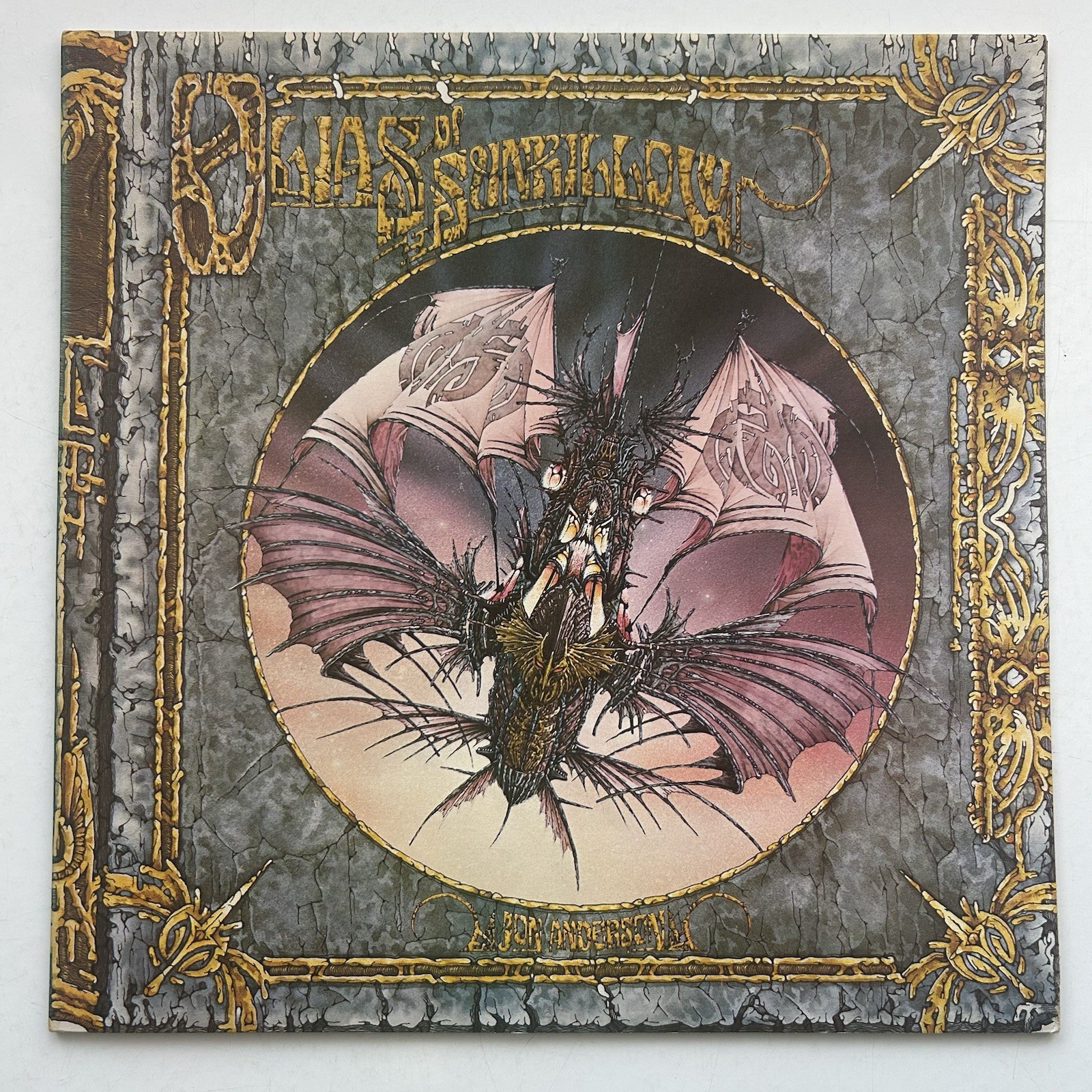 Jon Anderson Olias Of Sunhillow Vinyl LP Record 1976 UK Album K50261 EX/EX