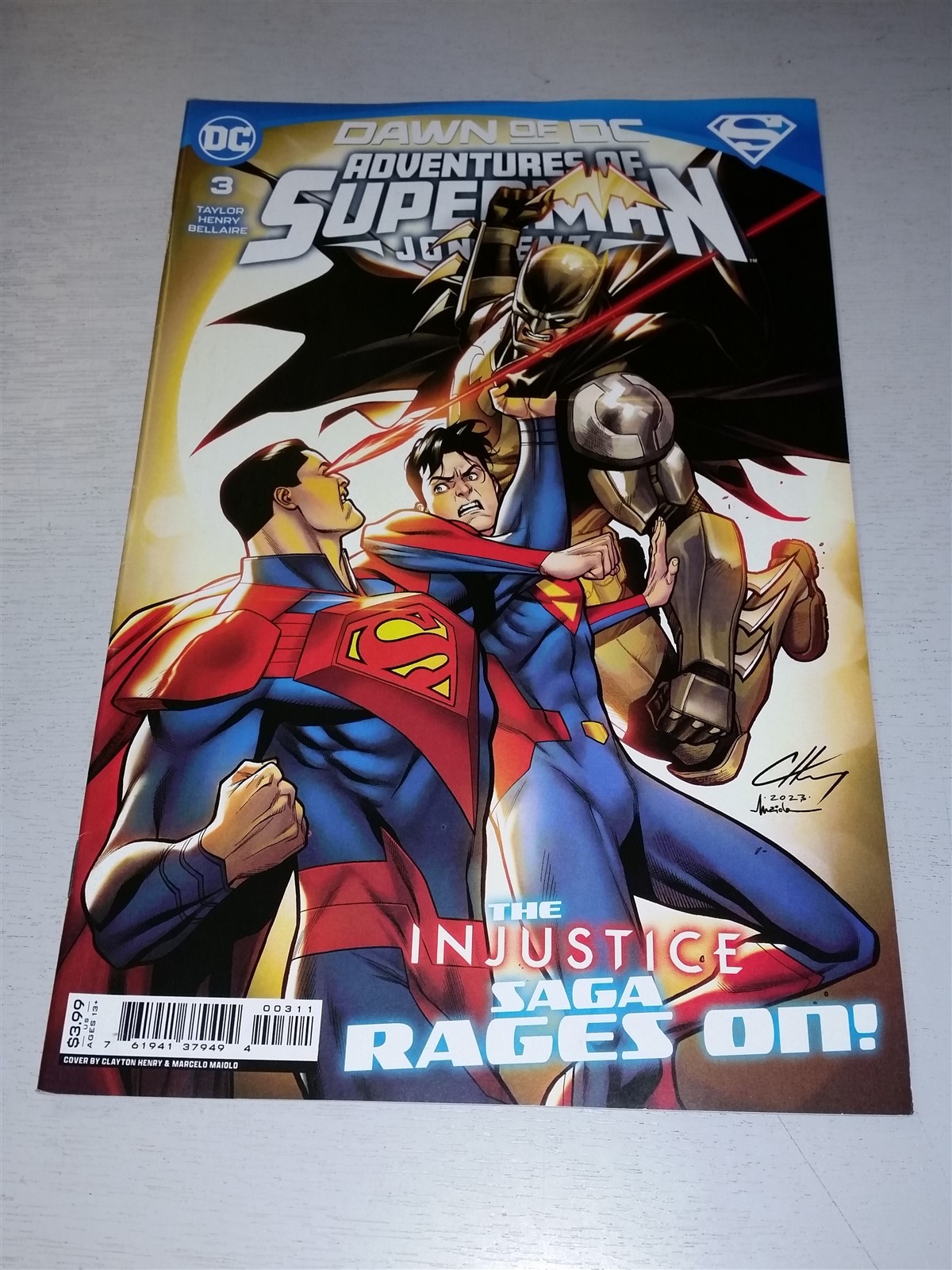 SUPERMAN ADVENTURES JON KENT #3 VF (8.0 OR BETTER) JULY 2003 DC COMICS