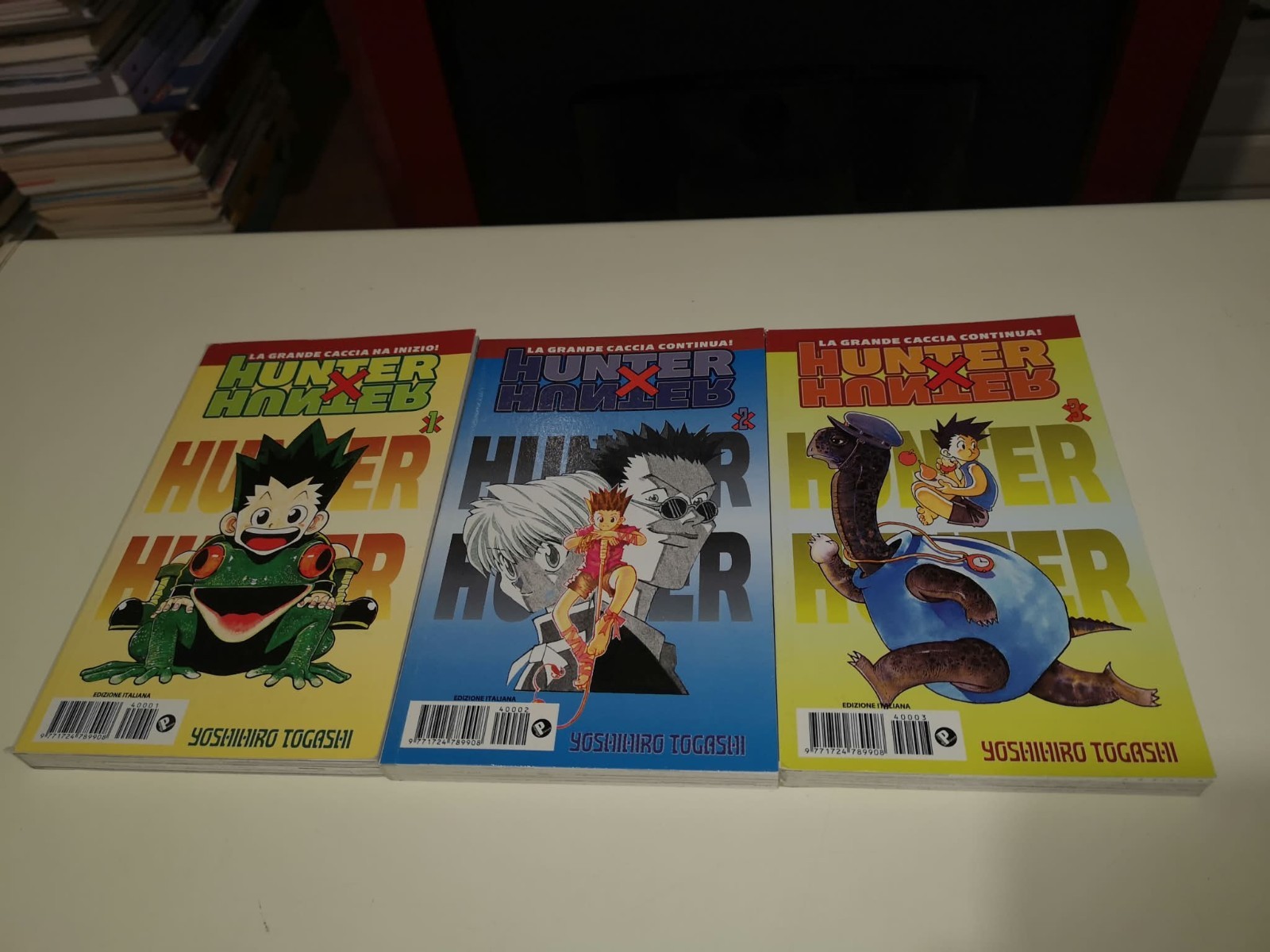HUTER X HUNTER - Volumi 1, 2, 3 - PRIMA EDIZIONE - ITALIANO - ORIGINALI