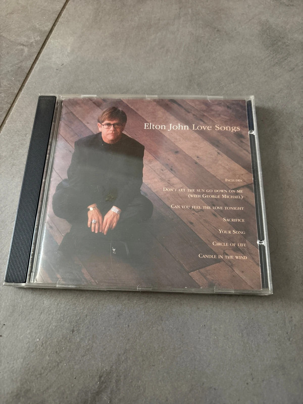 Cd Elton John Love Songs