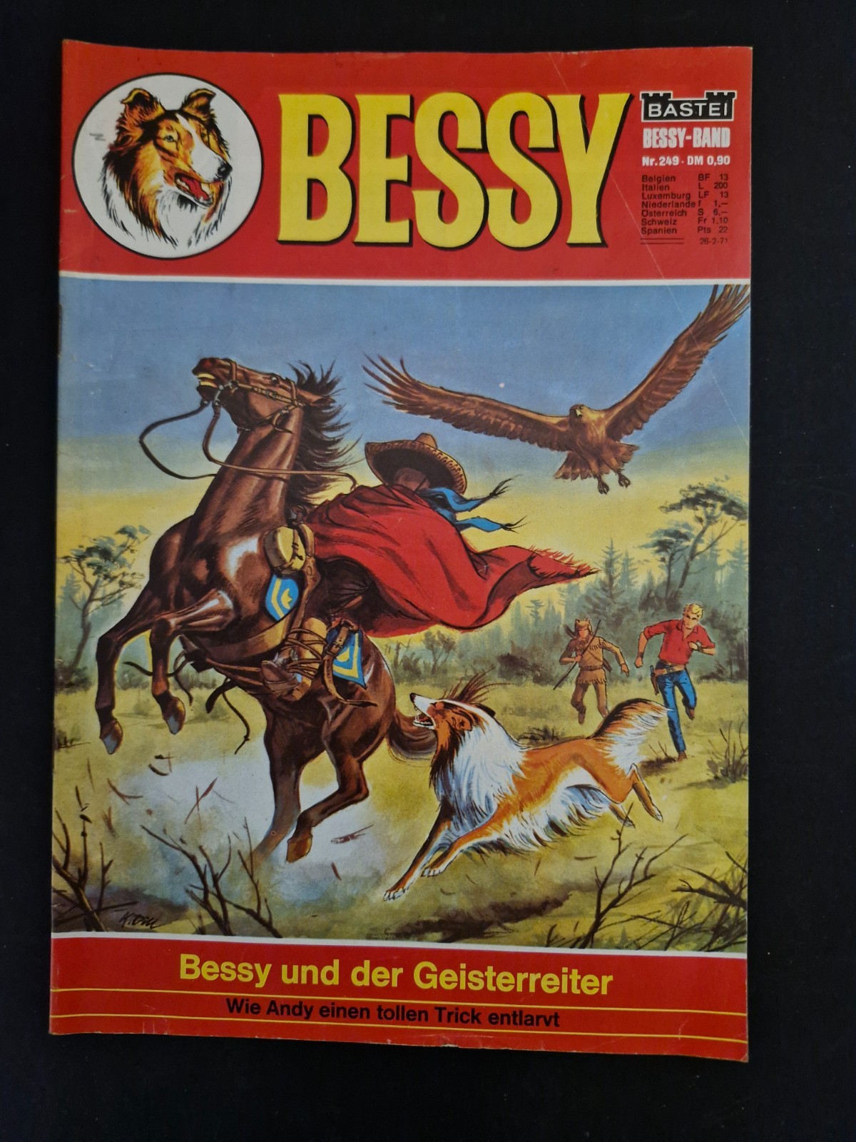 Fumetto Bessy n.249 (Bastione 1ª Edizione) Z1-2