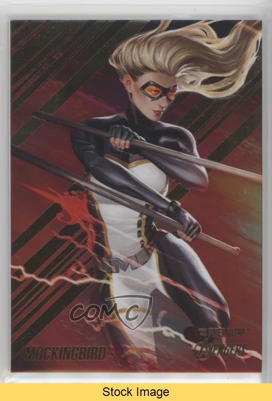 Fleer Ultra Avengers Rainbow Mockingbird 2022 #45 LEGGI 4f0
