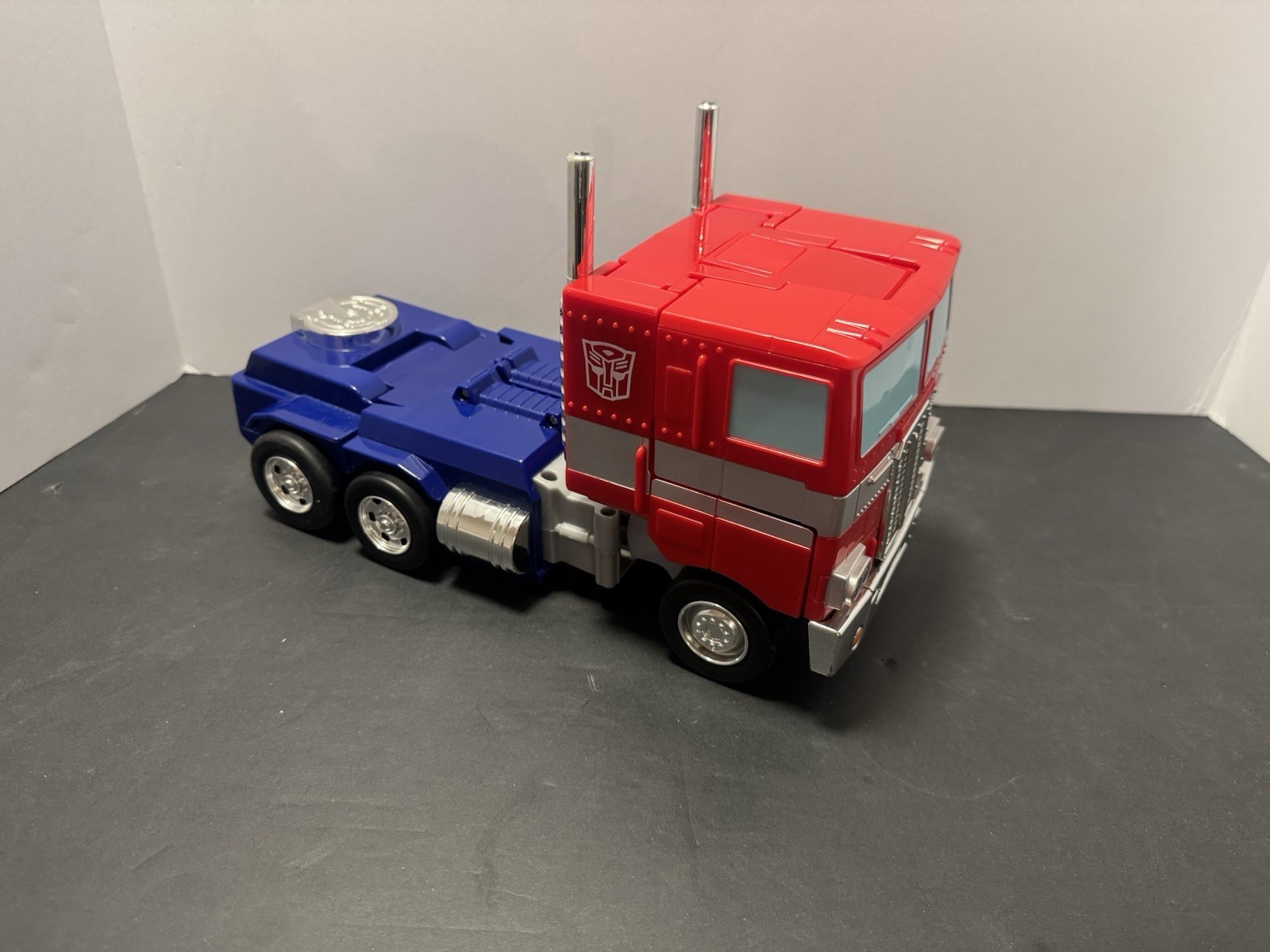 Transformers G1 Optimus Prime 12 pollici conversione luci Jada Toys no telecomando radiocomandato