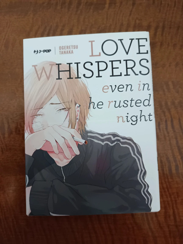 Love whispers even in the rusted night manga yaoi volume unico