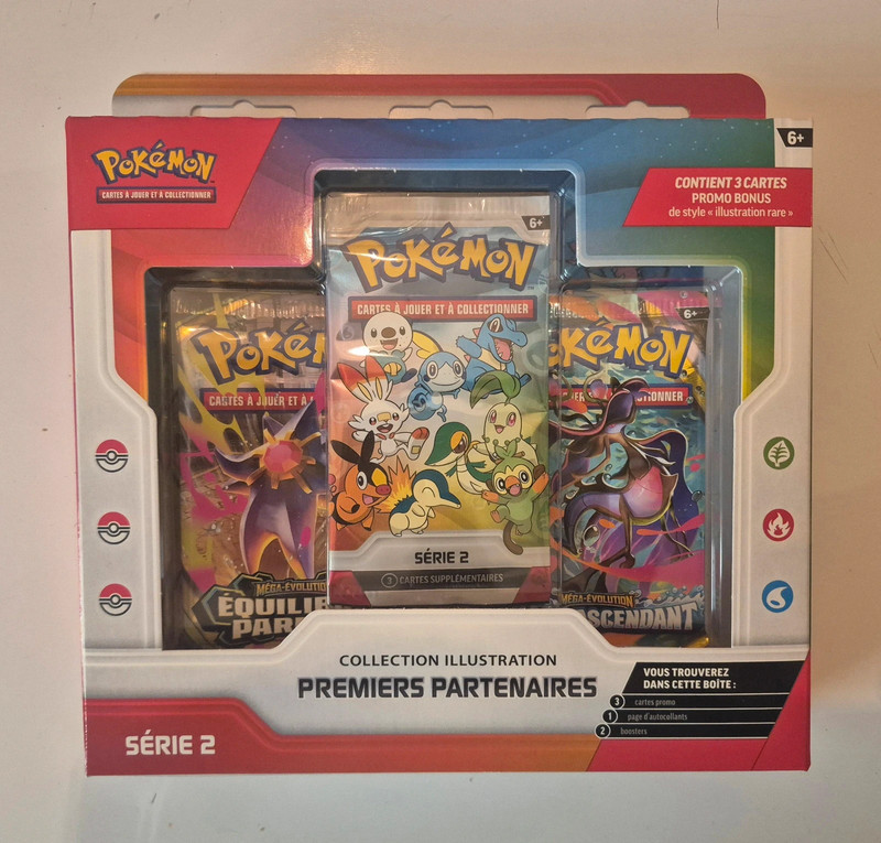 Coffret Pokémon premiers partenaires série 2