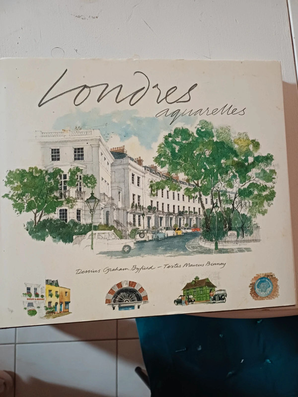 Londres aquarelle