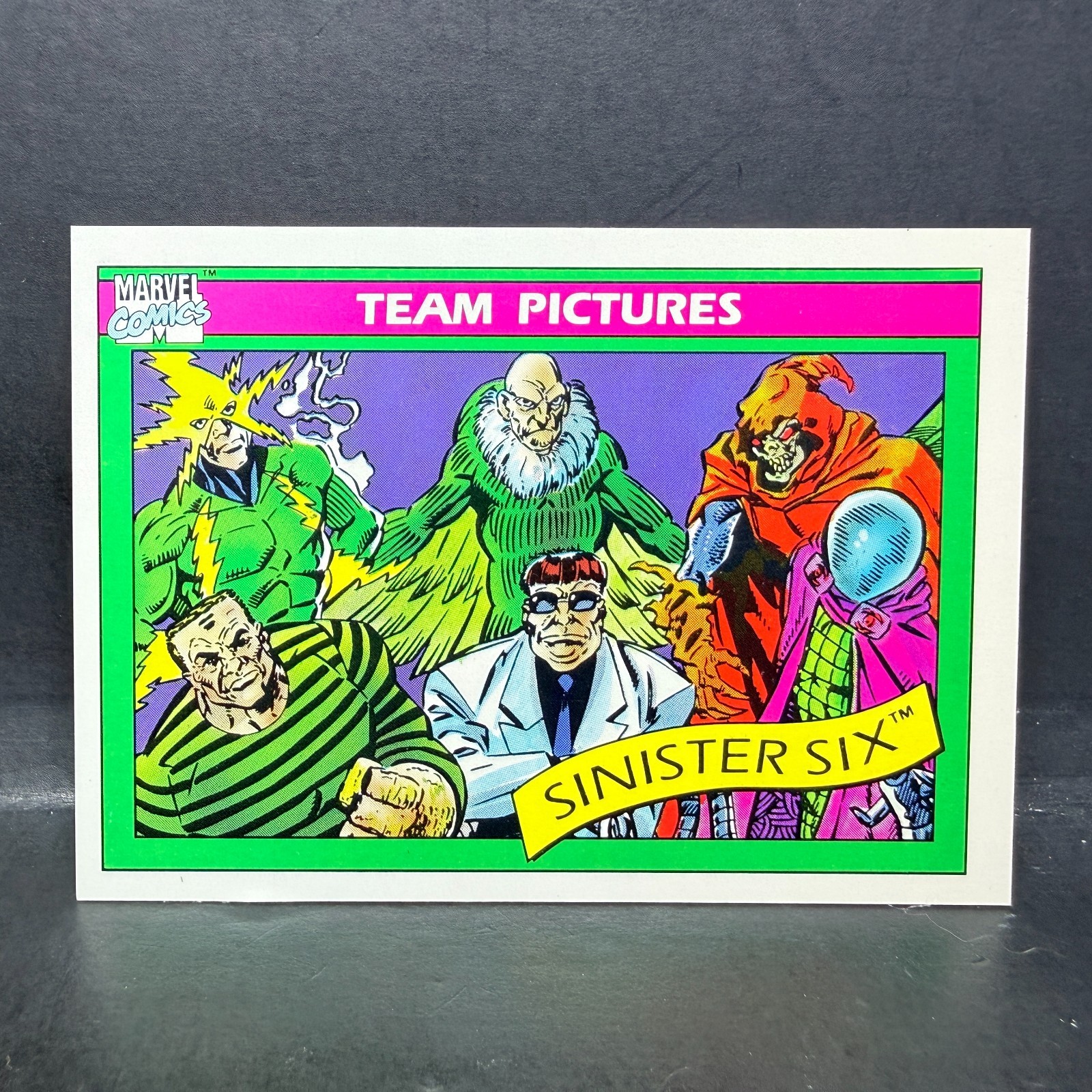 1990 IMPEL MARVEL COMICS TEAM PICTURES SINISTER SIX 146