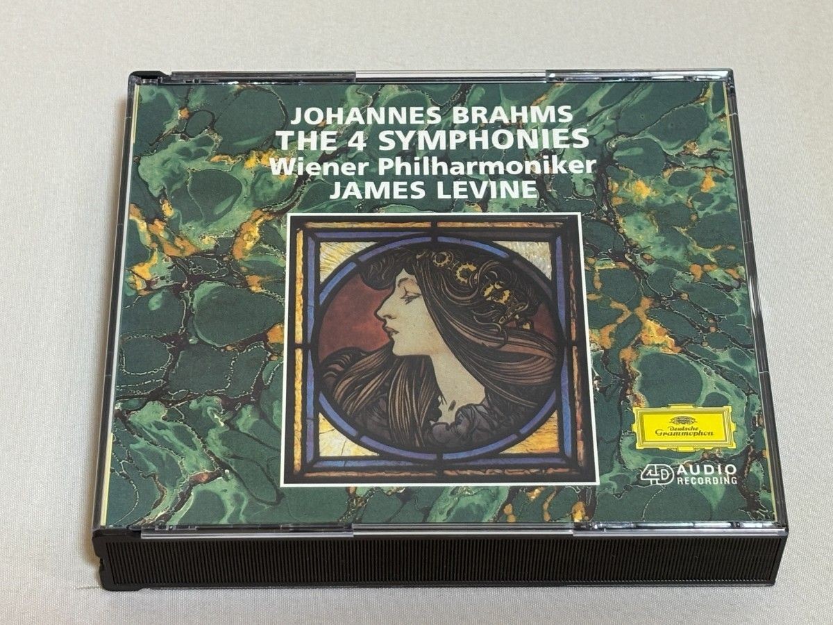 3CD German Edition ◇ Brahms Complete Symphonies Levine Vienna Philharmonic ◇