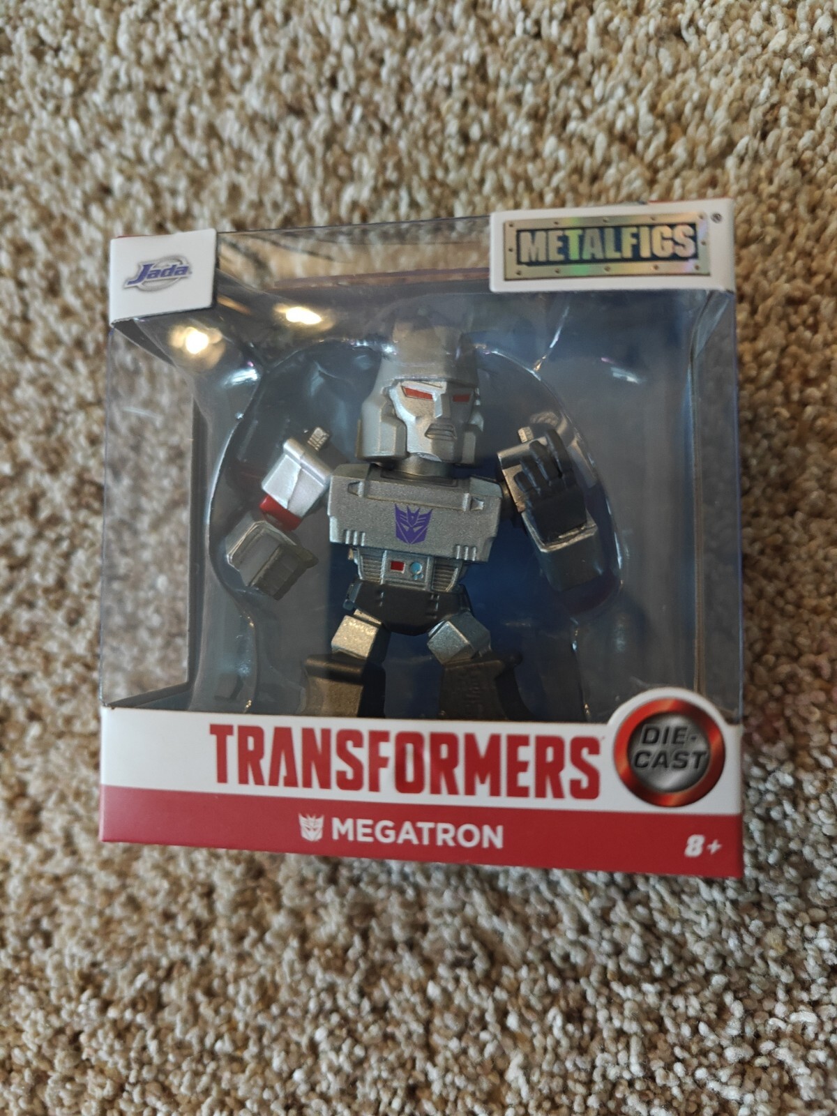 Metal Figs Die-Cast Transformers ~ Modellino Megatron da collezione