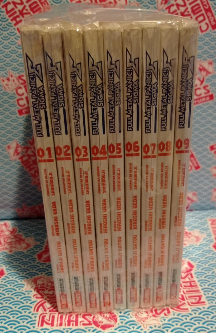 Full metal panic Sigma, volumi da 1 a 9