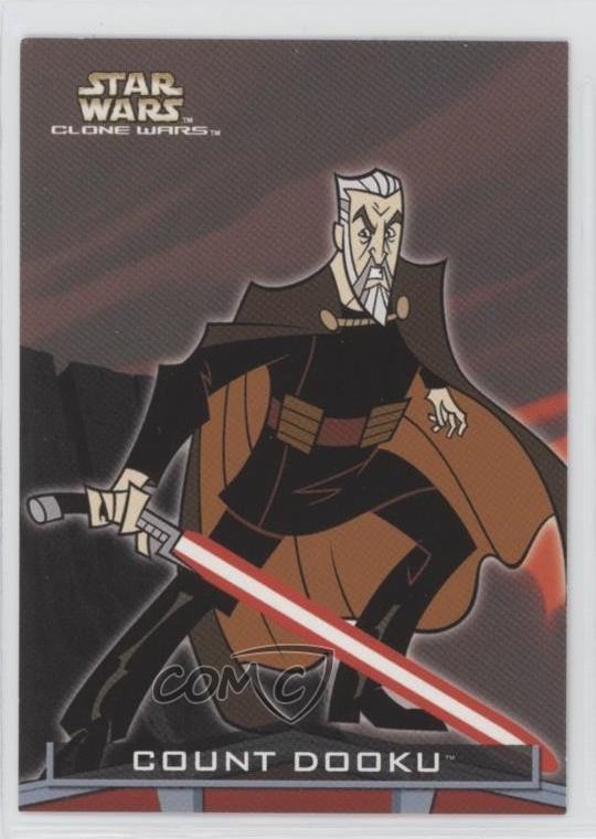2004 Topps Star Wars: Clone Wars Count Dooku #9 2xw