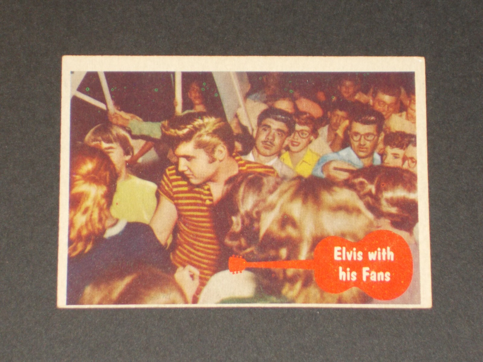 Elvis Presley (R710-1) Topps 1956, #6, CARTOLINA ESTREMAMENTE BELLA!!!