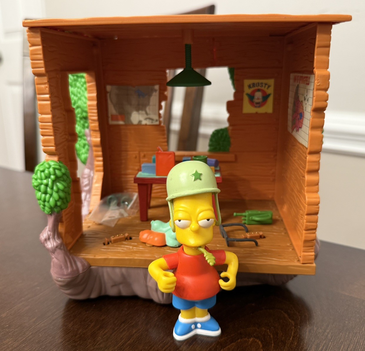I Simpson Casa sull'albero di Bart Playset BART MILITARE compagni di gioco WOS sciolti