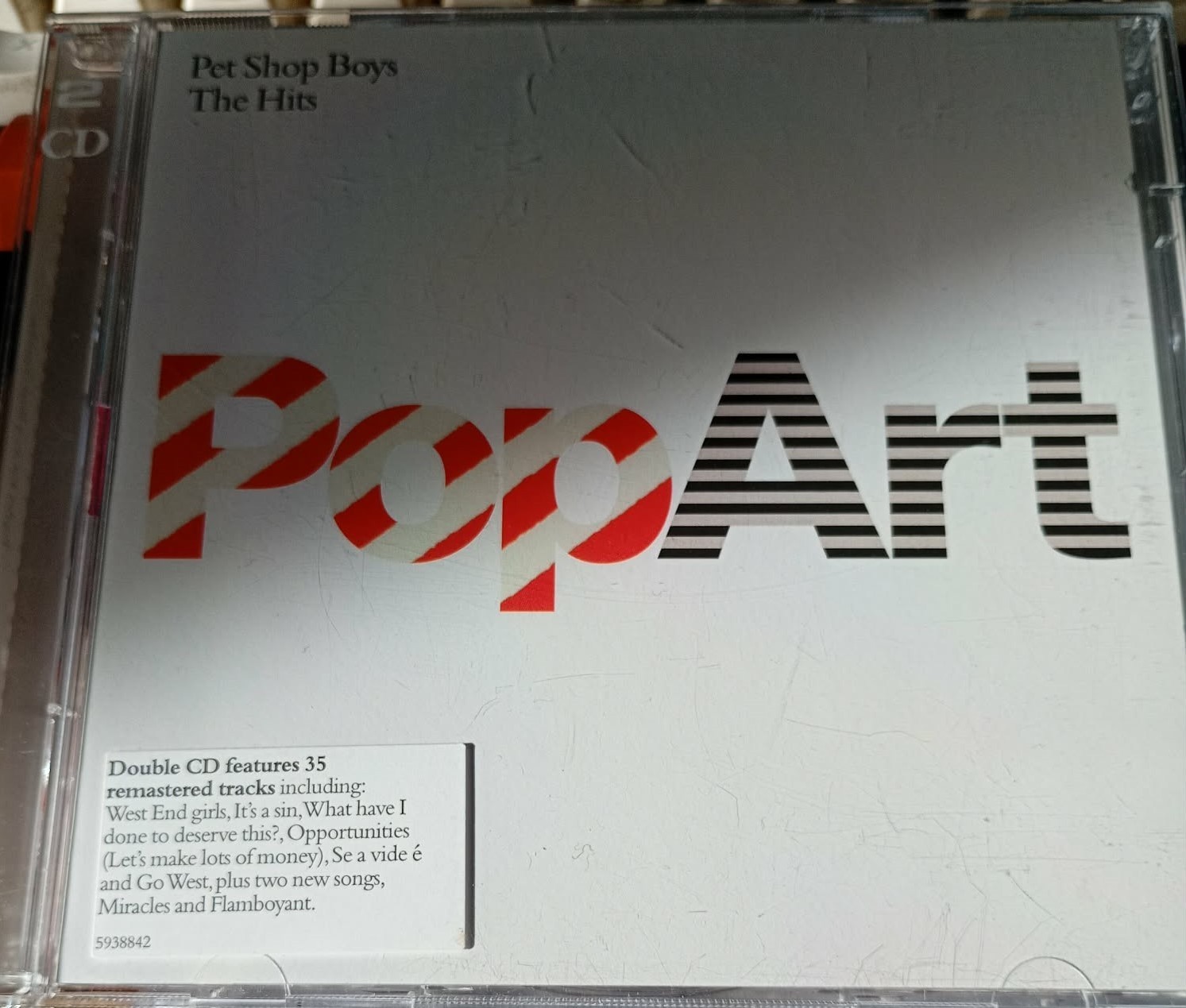 PET SHOP BOYS - POP ART ( THE HITS) 2003 DOUBLE CD ALBUM