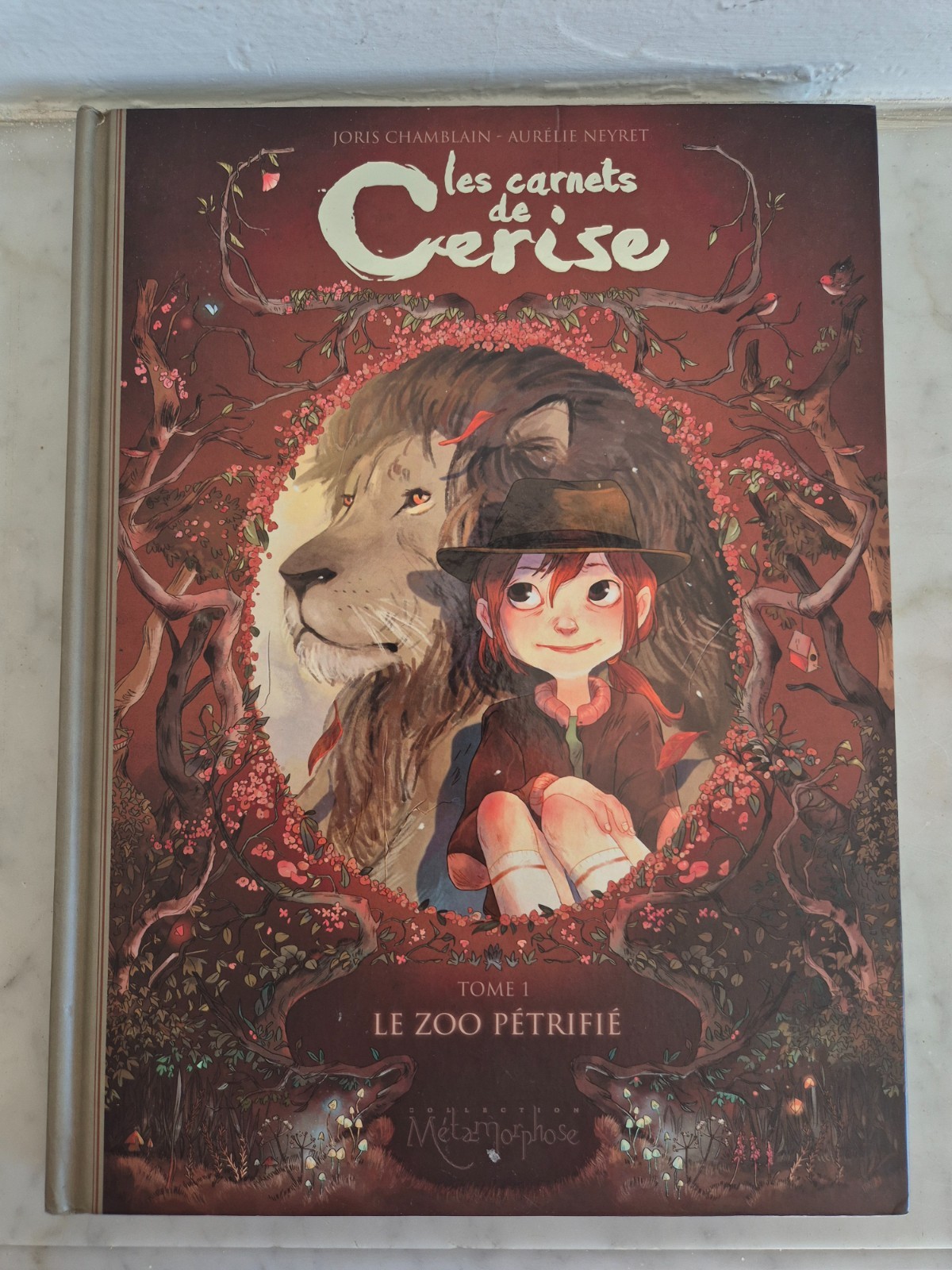 BD Les Carnets de Cerise - Tome 1 - Le zoo pétrifié - TBE