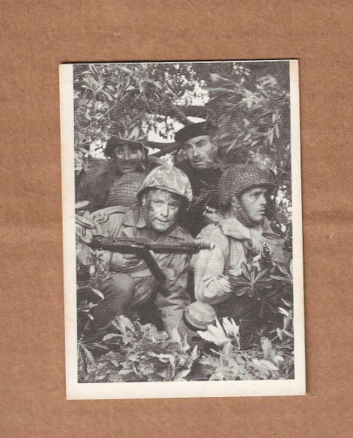 1963 DONRUSS SELMUR PRODUCTIONS COMBAT TV SERIES  1 TRADING CARD NM # 53