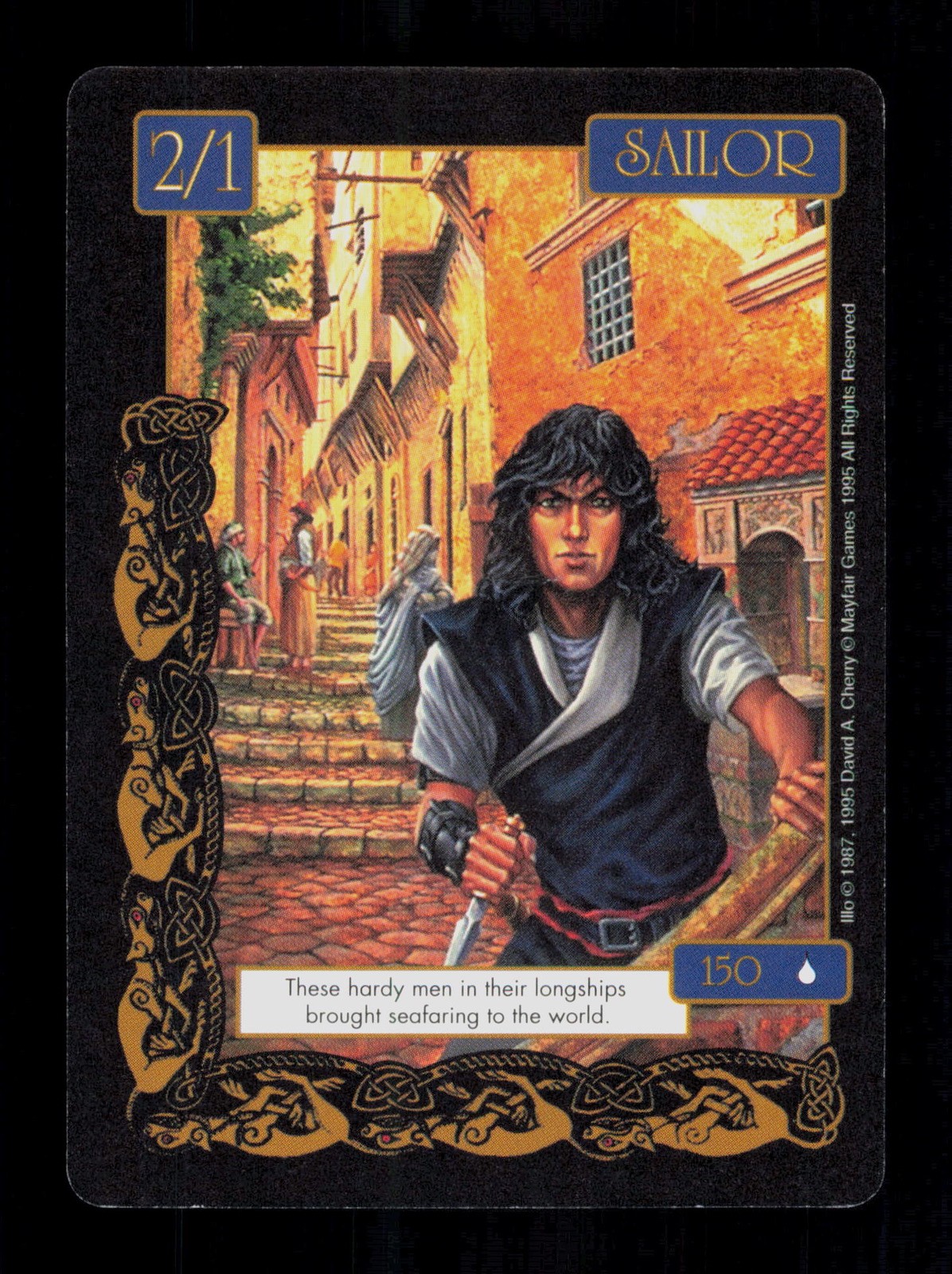 Sailor Fantasy Adventures 1995 Trading Card TC CC
