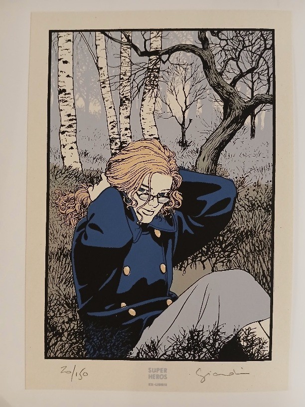 Jonas Fink 2. L'apprentissage - album EO 1997 + ex-libris signé Giardino