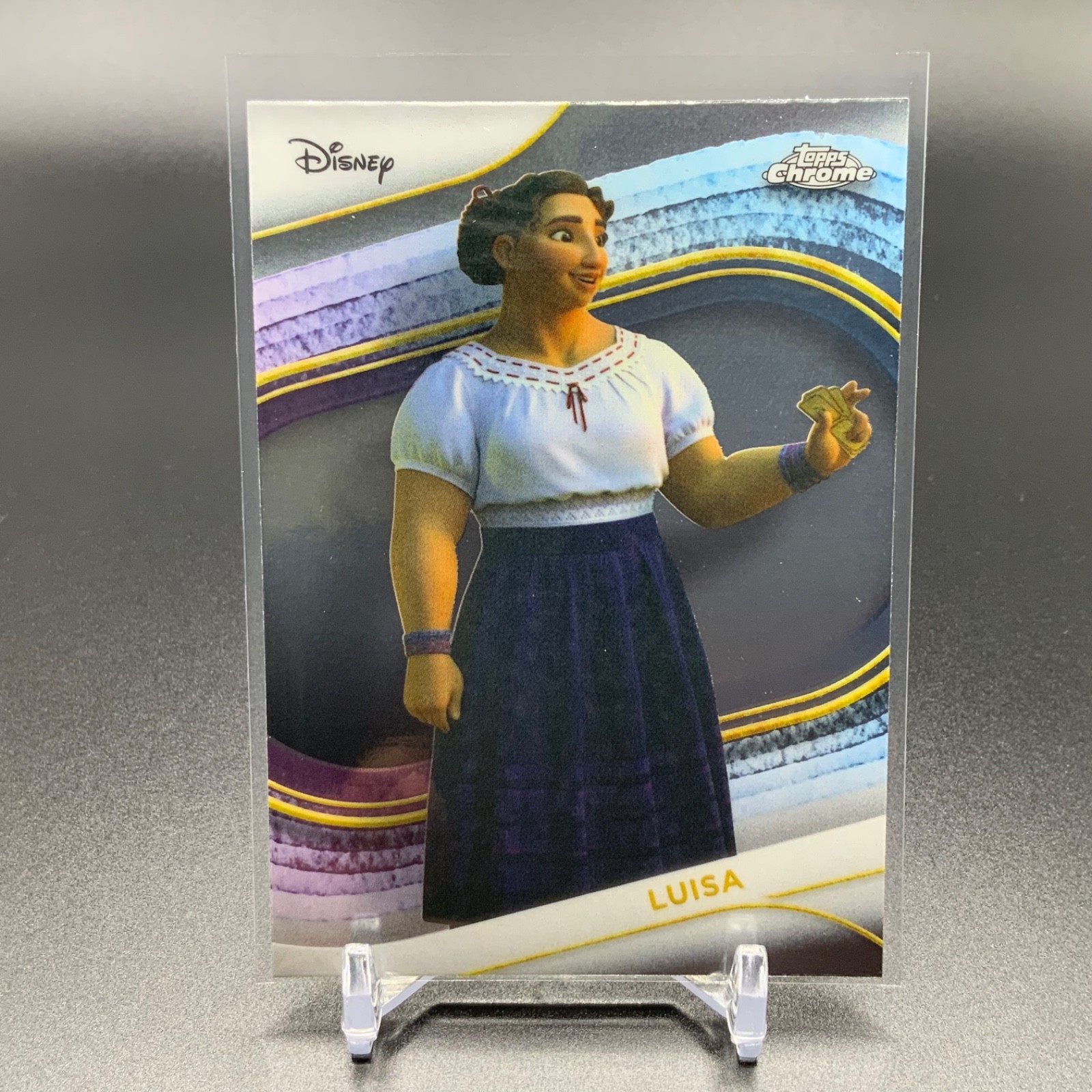 2025 Topps Chrome Disney #163 Luisa Chrome Base TTC7955