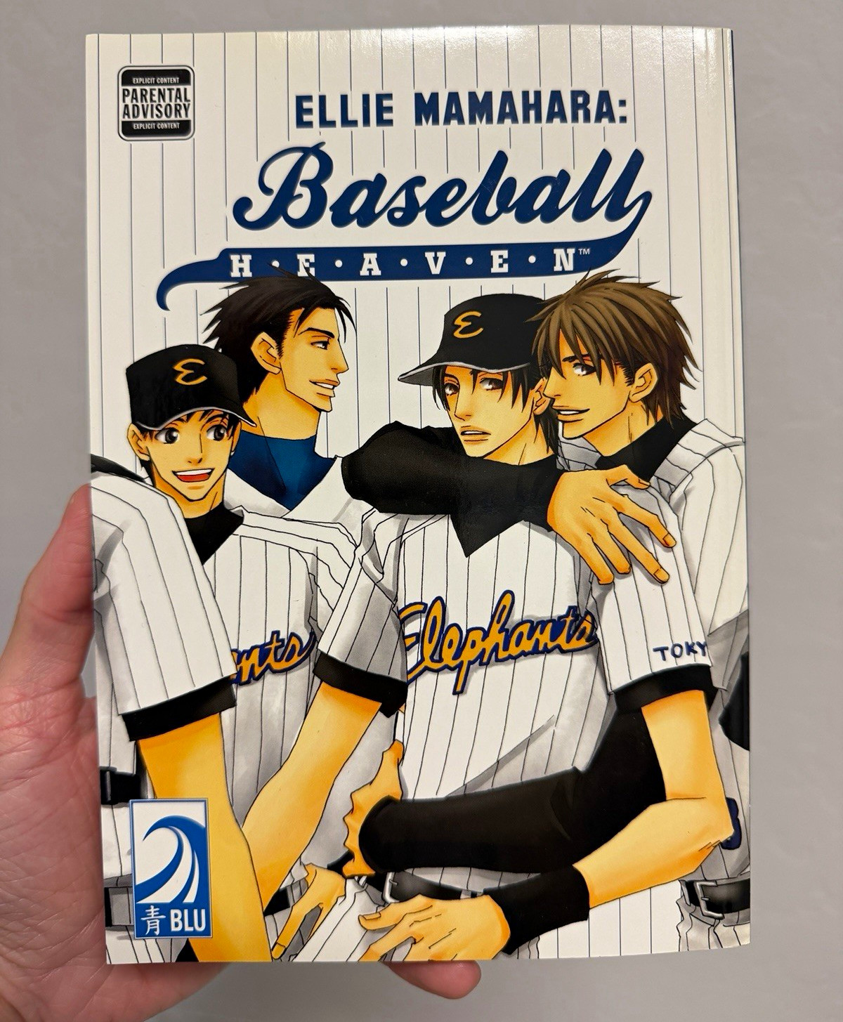 Baseball Heaven Manga Trade tascabile inglese di Ellie Mamahara BLU