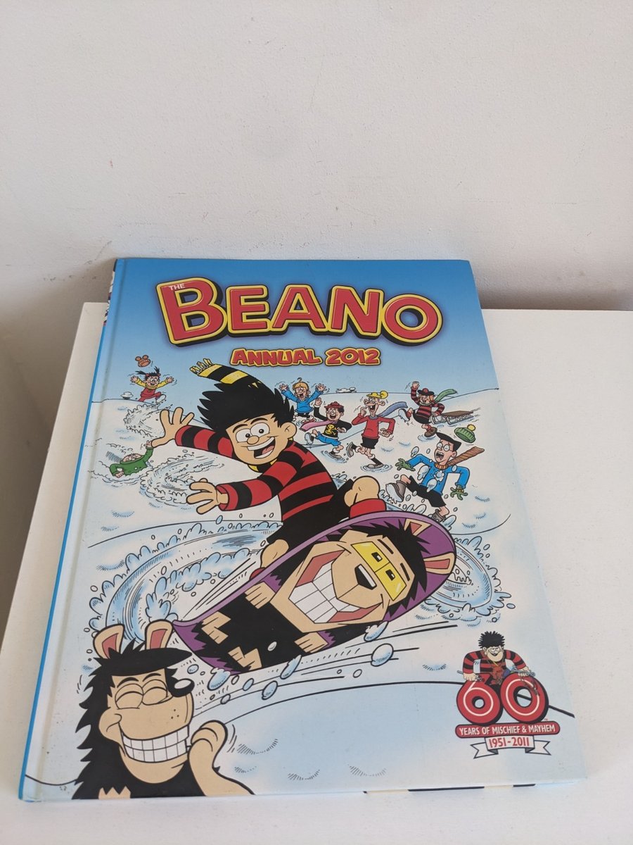 The Beano Book Annual 2012 Unclipped Excellent Condition
