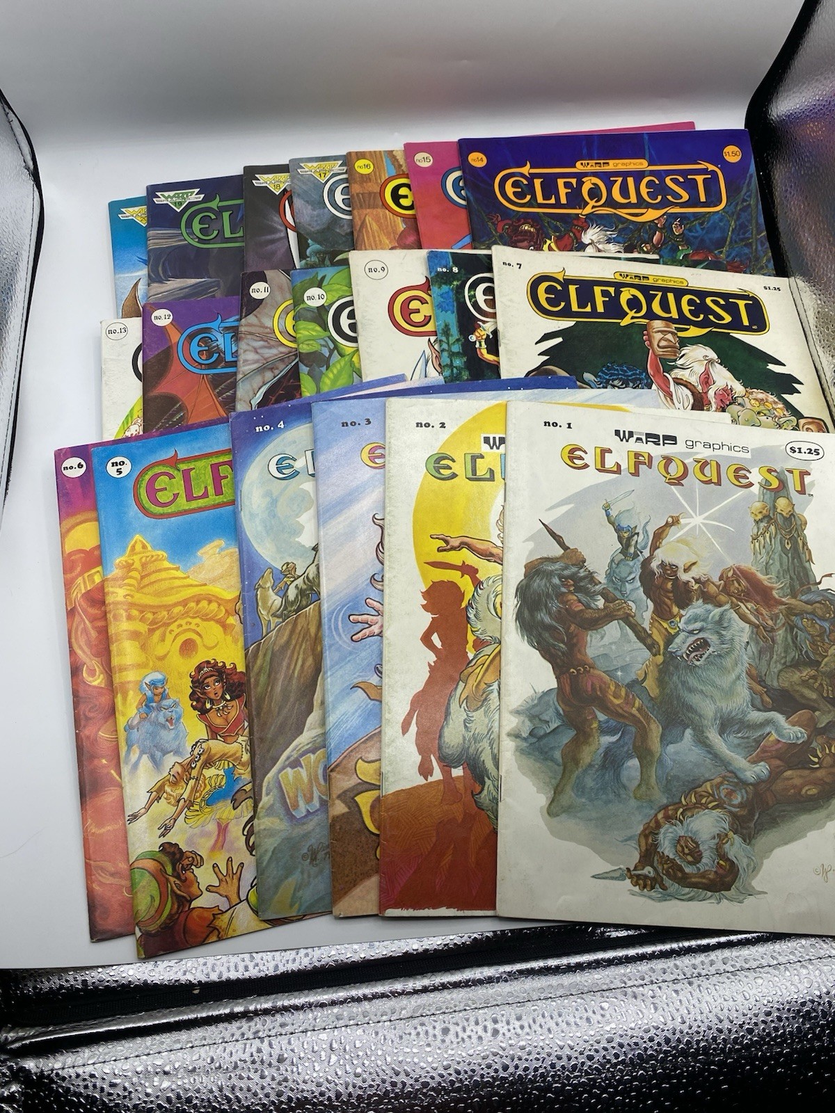 RARO ELFQUEST #1-20 RUN SERIES WARP GRAPHICS 1° PRIN1978 RIVISTA/FUMETTO VF