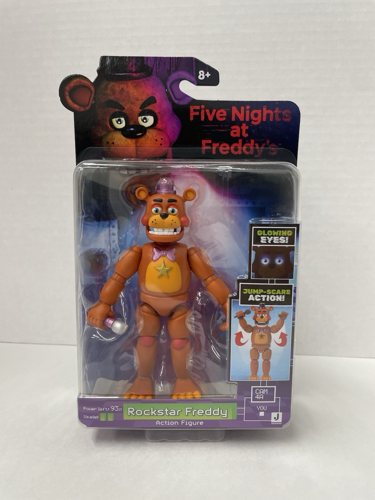 FNAF Five Nights at Freddy's  Rockstar Freddy Figure Walmart Exclusive 🔥 FS