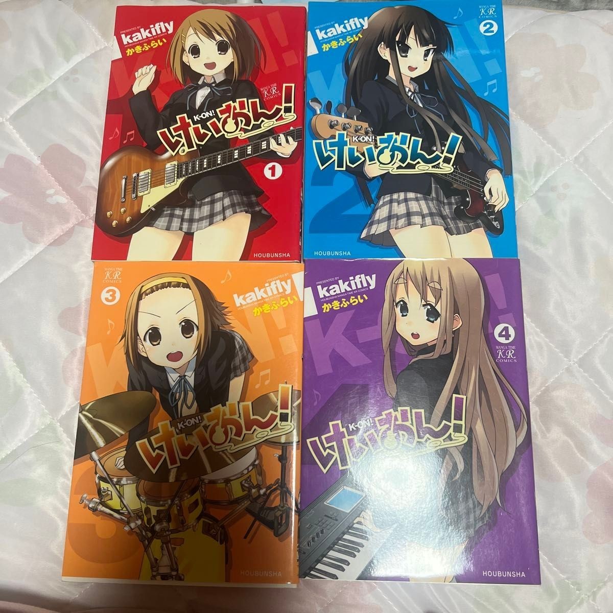 K-On! Vol.1-4 Manga Completo Fumetto Kakifly Lingua: JPN