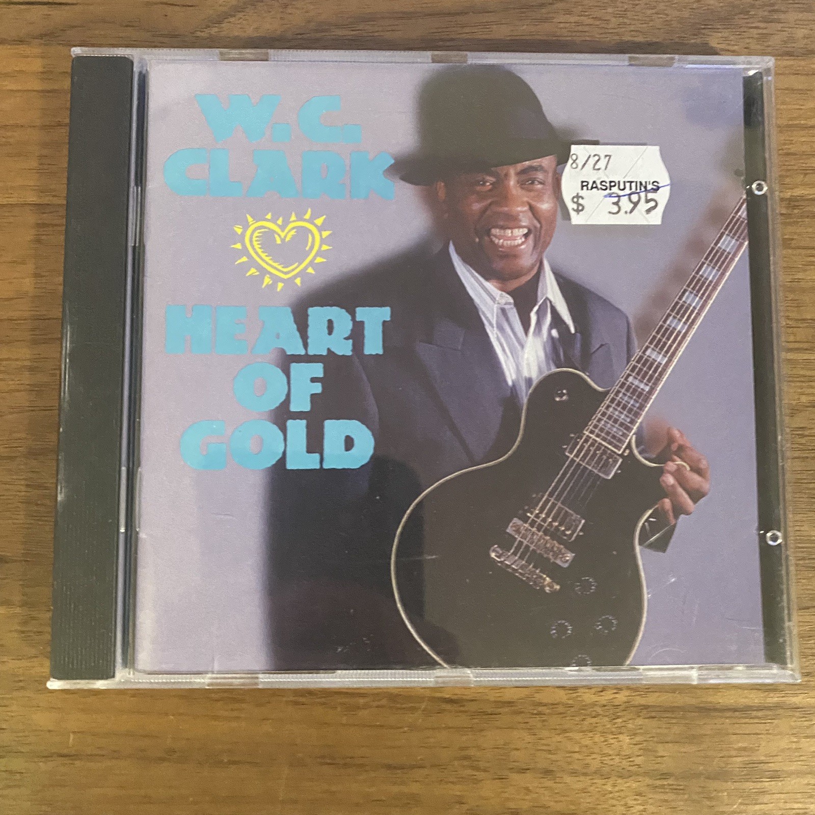W.C. Clark - Heart Of Gold - NM CD Black Top Records #2