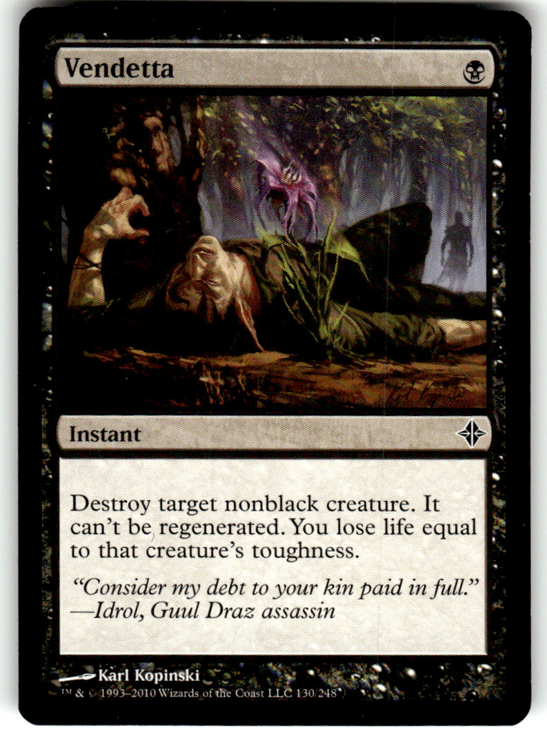 Vendetta Ascesa degli Eldrazi 130 C Magic: The Gathering Near Mint