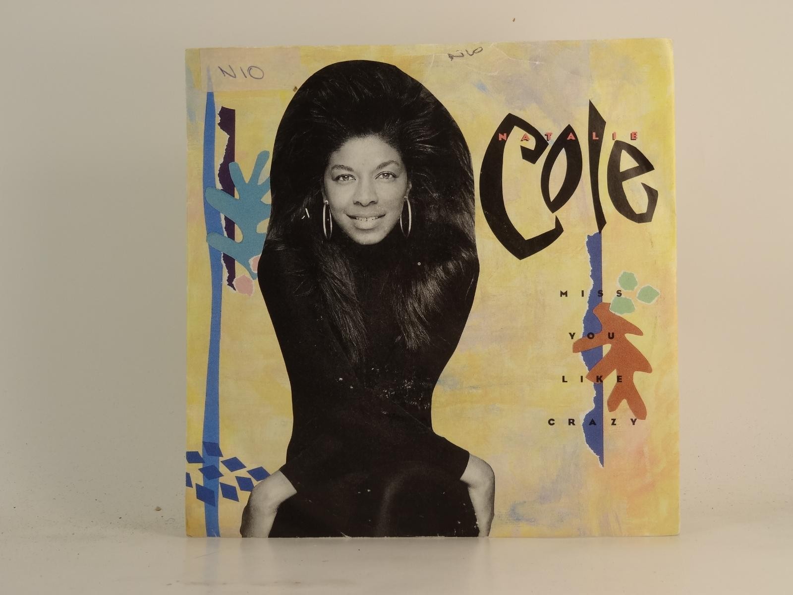 NATALIE COLE MISS YOU LIKE CRAZY (75) 2 Track 7" Single plus Picture Sleeve EMI