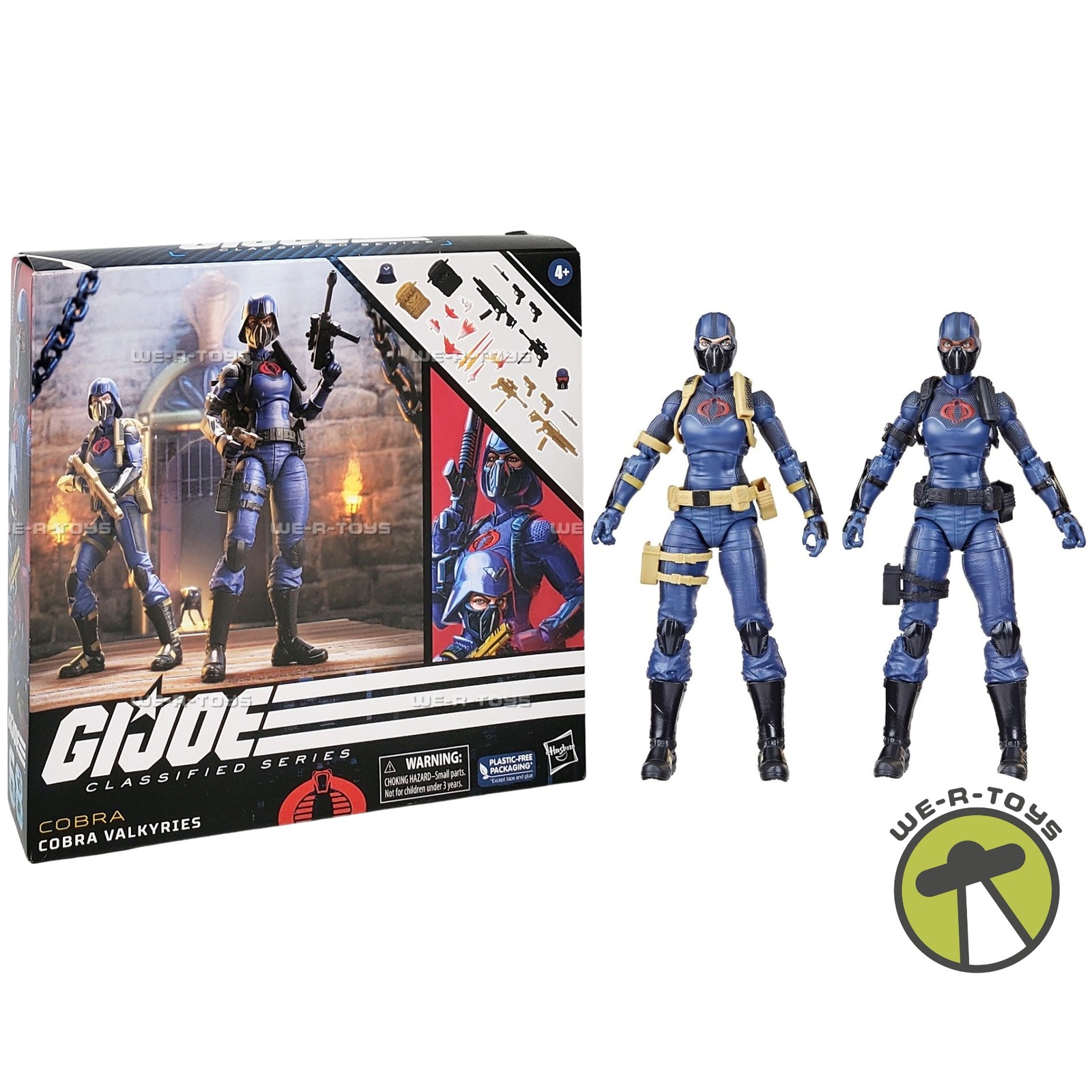 G.I. Joe Classified Series 68 Cobra Valkyries Action FigureSet 2023 Hasbro F6679