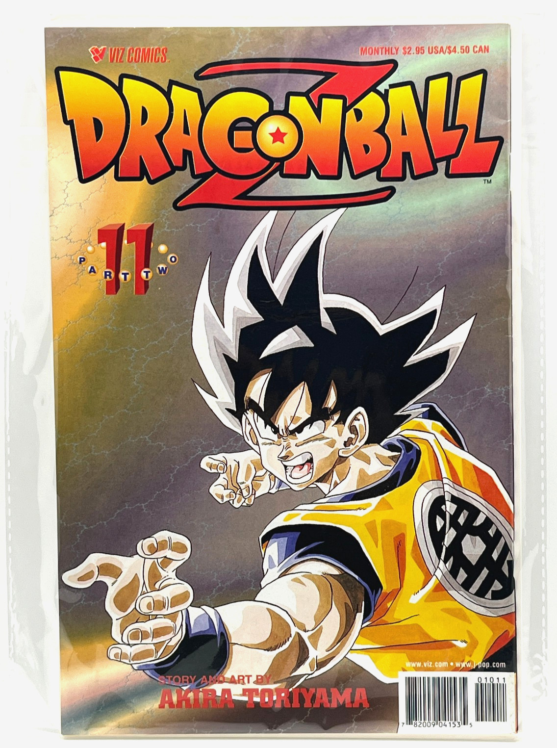 Dragon Ball Z Part Two #11 Viz Comics, 1999 Akira Toriyama fumetto borsa e tavola