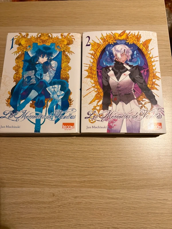lot les mémoires de vanitas tomes 1 et 2 – jun mochizuki