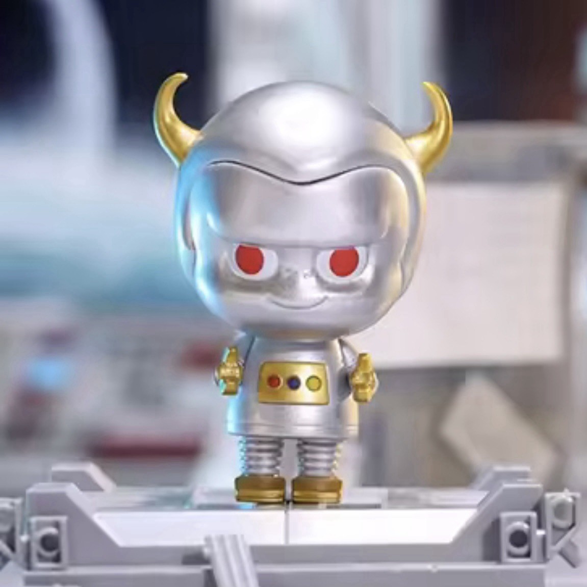 POP MART The Monsters Space Adventures [Yaya Robot] Labubu scatola aperta sacchetto sigillato