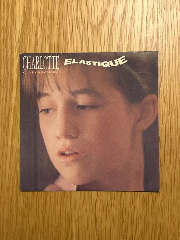 Vinyle 45t Charlotte Gainsbourg Élastique 1986