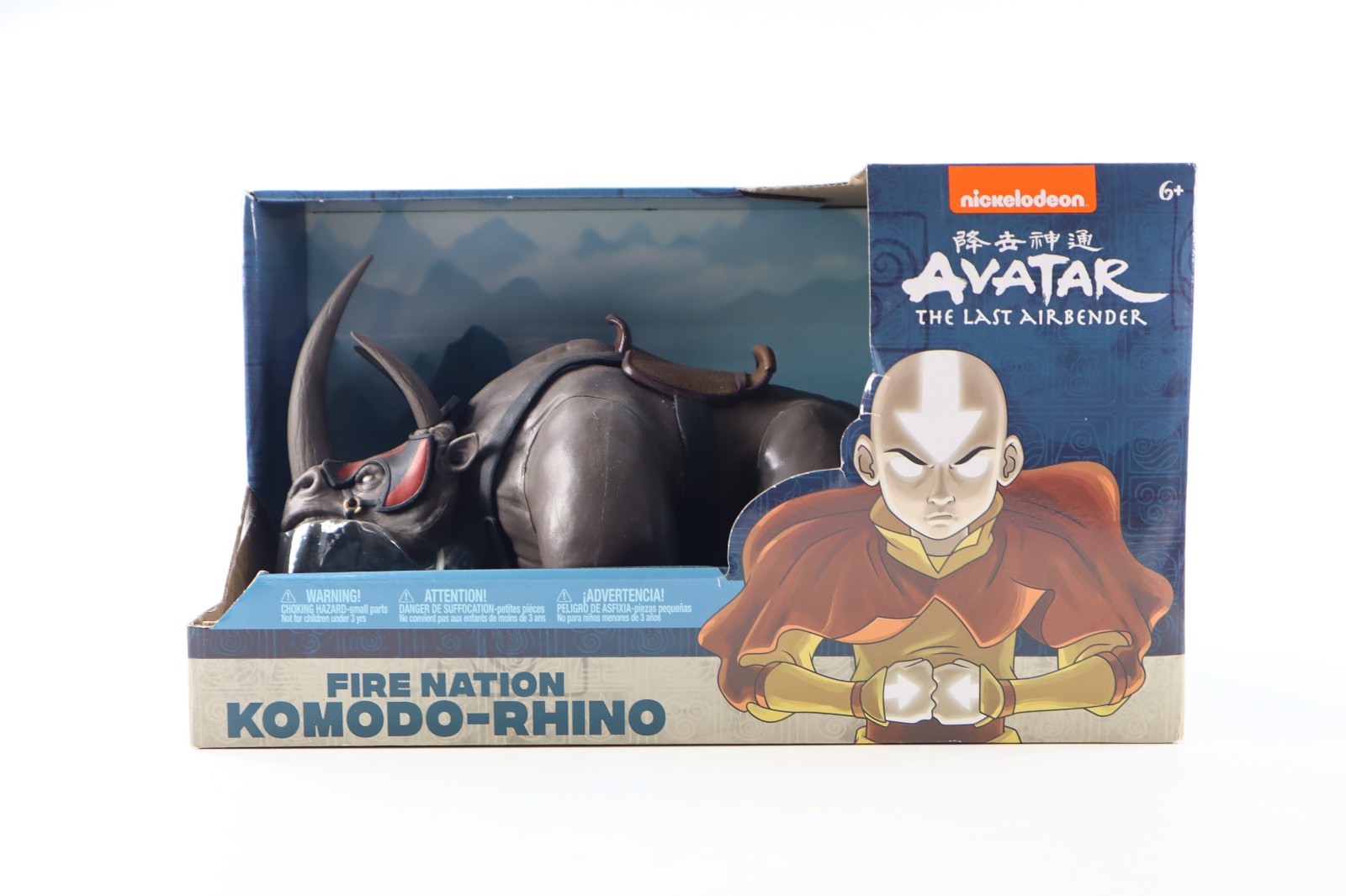 Avatar The Last Airbender Fire Nation Komodo Rhino Figure Nickelodeon New