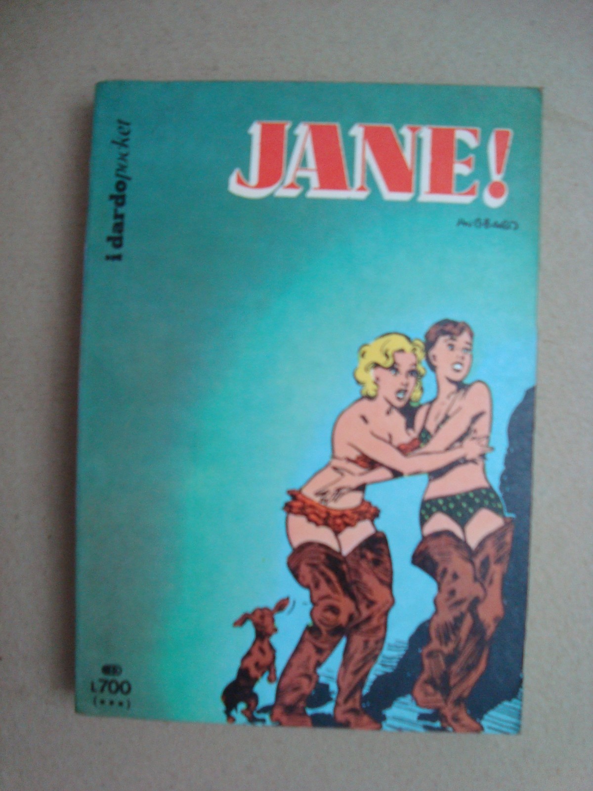 dardo pocket (i) n° 9 " jane" ed. dardo 1974