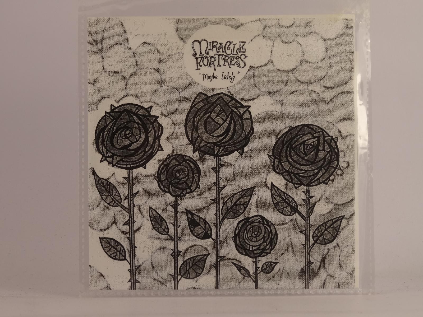 MIRACLE FORTRESS MAYBE LATELY (F8) 2 Track Promo CD Single plus Picture Sleeve R