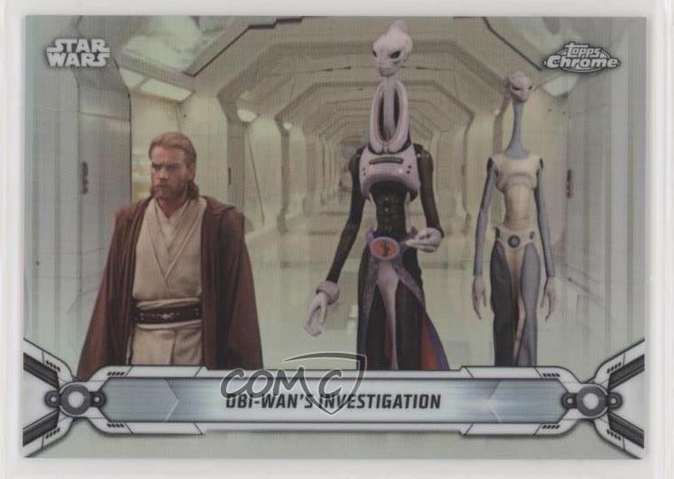 2019 Topps Star Wars Chrome Legacy Refractor Obi-Wan Kenobi Lama Su #32 ls5