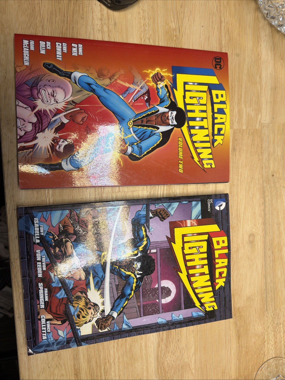 Black Lightning Volume 1 + 2 Paperback (DC Comics 2016, 2018) Used Lot of 2