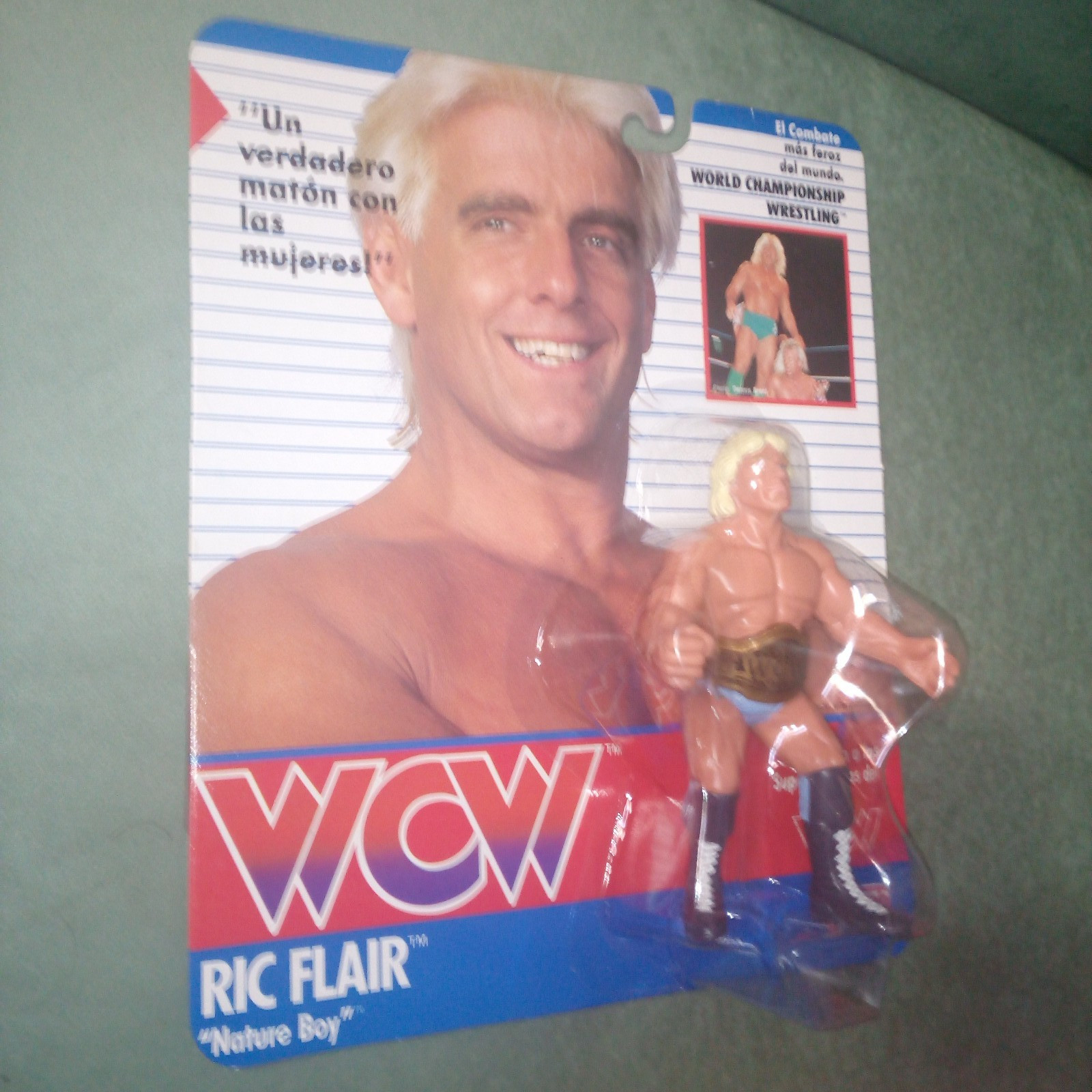 vintage catch galoob 1990 ric flair wcw WWF wwe gi Joe motu Star wars